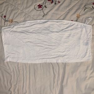 SHEIN White Tube Top 3XL Size